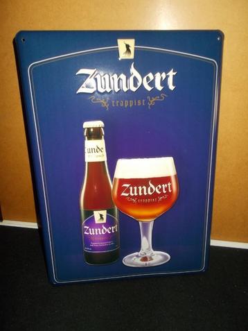 ZUNDERT - Nederland Trappistenbier - reclame alu 42x30cm beschikbaar voor biedingen