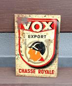 Vox Export 1950 reclame, Ophalen of Verzenden, Gebruikt, Reclamebord