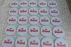 50 Metalen Duvel deksels, Verzamelen, Ophalen of Verzenden, Nieuw, Reclamebord, Plaat of Schild, Duvel