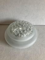 Vintage jaren 60/70 bubbel plafondlamp glas, Ophalen of Verzenden, Gebruikt, Glas