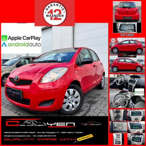 Toyota Yaris1.0i*CarPlay*Camera*Bluetooth*Airco*Navi*Top, Auto's, Toyota, Bedrijf, Yaris, ABS, Achteruitrijcamera, Airbags, Android Auto