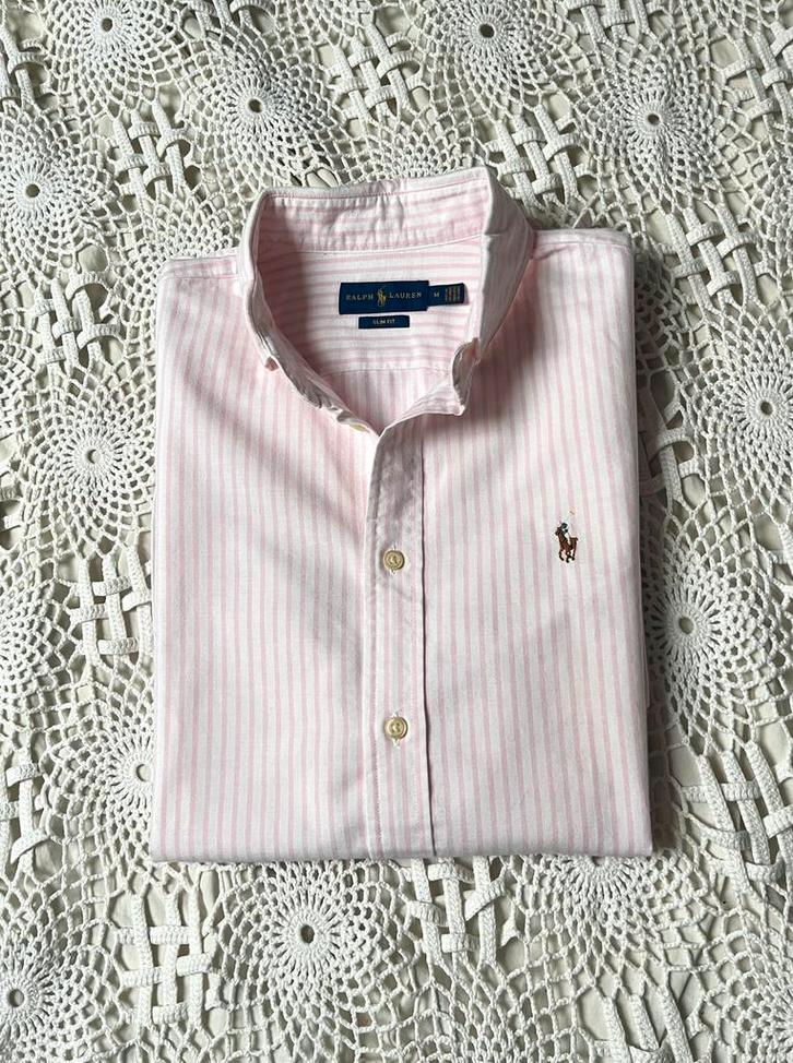 Ralph Lauren gestreept Oxford overhemd vrouwen – maat M, Kleding | Heren, Overhemden, Zo goed als nieuw, Halswijdte 39/40 (M)