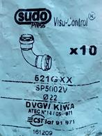 Koperen perskoppelingen bocht 90, Ophalen, Nieuw, Koper, Overige typen