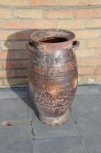 Pot en grés, Ophalen