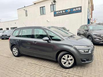 Citroën Grand C4 Spacetourer 1.6 HDi 7 PL * 1 JAAR GARANTIE, Auto's, Gebruikt, Zwart, 4 cilinders, 116 pk