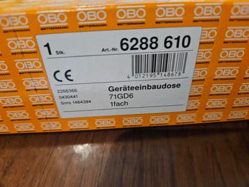 40 x obo bettermann type 71gd6 beschikbaar voor biedingen