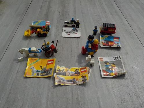 Oude Legoland Lego 211 - 600 - 6010 - 6624 - 6630, Kinderen en Baby's, Speelgoed | Duplo en Lego, Gebruikt, Lego, Complete set