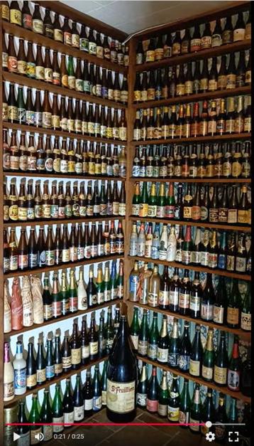 Collections de bouteilles de bières belges beschikbaar voor biedingen