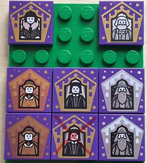 Lego Harry Potter Wizard cards - Chocolate Frog cards, Kinderen en Baby's, Speelgoed | Duplo en Lego, Nieuw, Lego, Losse stenen