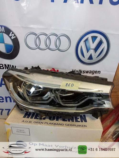 Koplamp BMW 5 Serie G30 G31 Adaptive Led Rechts 8499122-03 E, Auto-onderdelen, Verlichting, BMW, Gebruikt, Ophalen of Verzenden