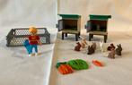 Playmobil 6140 konijnenhok, Kinderen en Baby's, Speelgoed | Playmobil, Ophalen of Verzenden, Zo goed als nieuw, Complete set