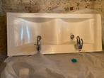 Complete badkamer met dubbele wastafel