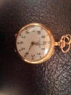 Montre de poché gousset en or 18k, Handtassen en Accessoires, Horloges | Antiek, Ophalen of Verzenden, Goud