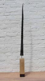 Hoorn ORYX / SPIESBOK op houten sokkel - 91 cm hoog, Nieuw, Wild dier, Gewei of Kop, Ophalen of Verzenden