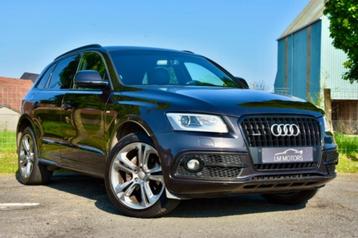 Audi Q5 2.0 TDI Quattro **Automaat** S-Line, Autos, Cuir, Argent ou Gris, Achat, Euro 6