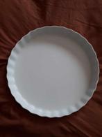 Plat en Céramique Blanc, Comme neuf, Céramique, Enlèvement, Autres types