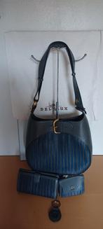 Delvaux ,Handtas,Chardonny Crossbody, Ophalen of Verzenden, Zo goed als nieuw, Blauw, Handtas