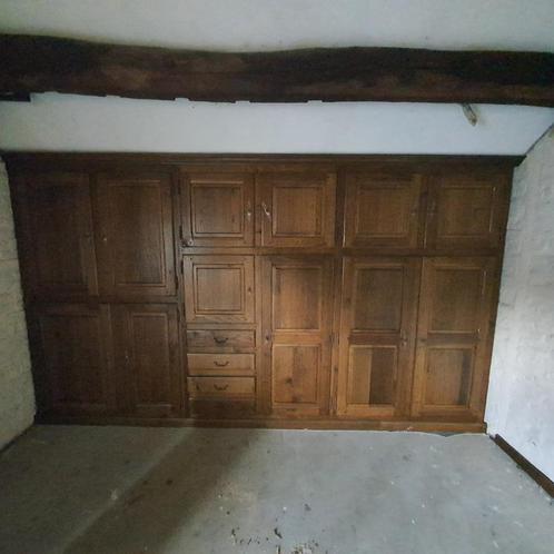 Meuble penderie en chêne sur mesure au plus offrant, Huis en Inrichting, Kasten | Kleerkasten, Eikenhout, Ophalen