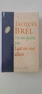Boek + CD Jacques Brel - Ne me quitte pas, Livres, Musique, Artiste, Enlèvement ou Envoi, Nijgh & Van DItmar, Neuf