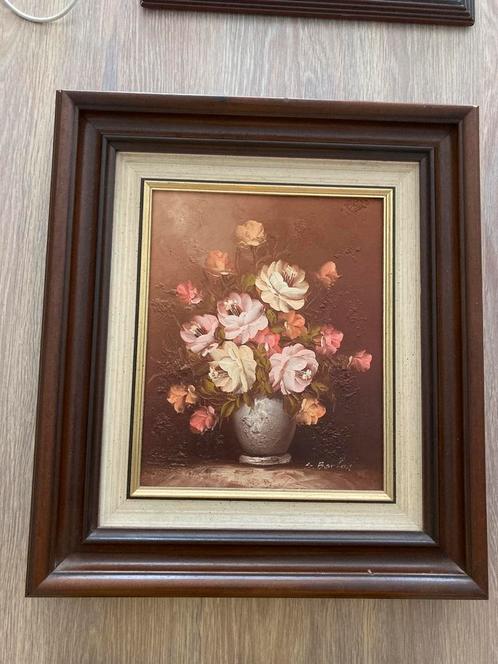 Prachtige olieverfschilderij  van stielleven op doek, Antiek en Kunst, Kunst | Schilderijen | Klassiek, Ophalen of Verzenden