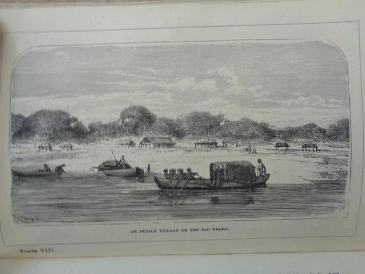 1889 NARRATIVE OF TRAVELS ON THE AMAZON AND RIO NEGRO, Antiek en Kunst, Antiek | Boeken en Manuscripten, Ophalen of Verzenden