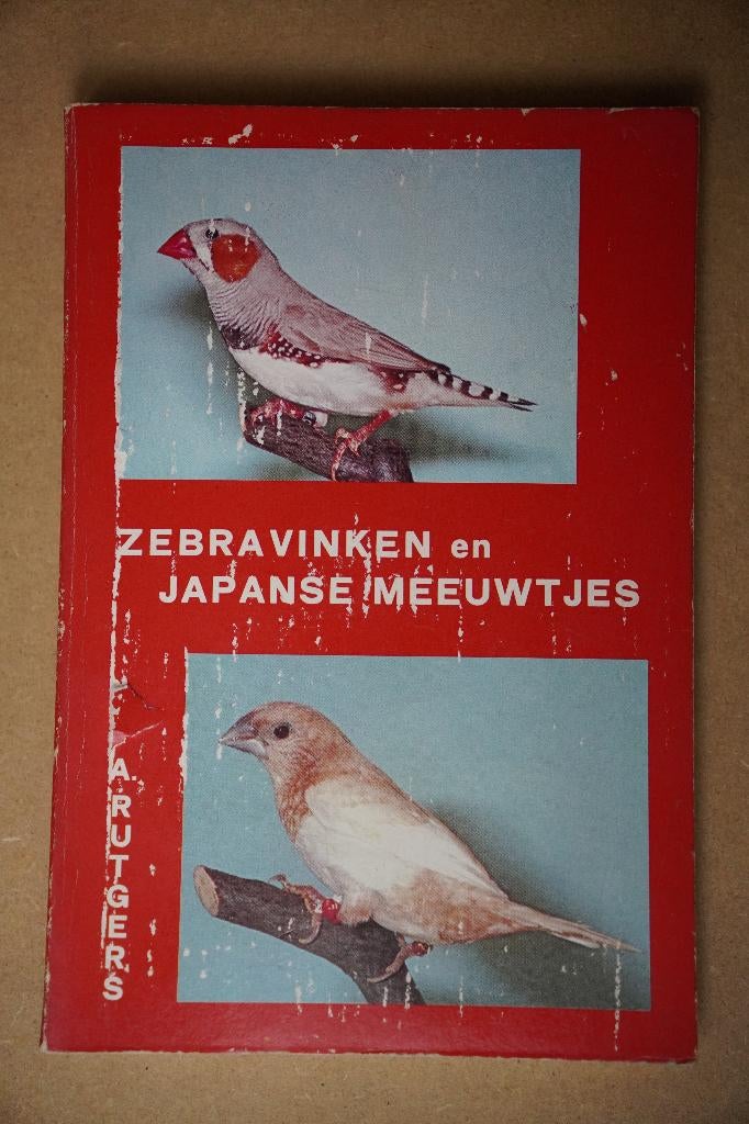 Vogelboek: zebravinken en Japanse meeuwtjes, Boeken, Natuur, Gelezen, Vogels, Ophalen of Verzenden