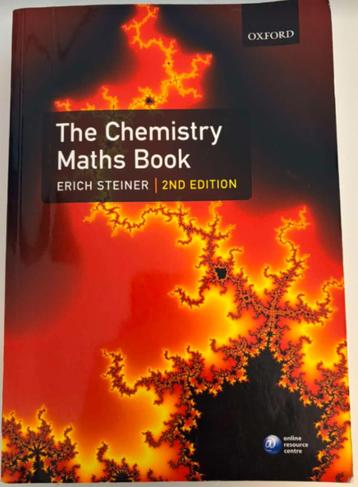 The Chemistry Maths Book 2nd edition - Erich Steiner, Enlèvement ou Envoi, Comme neuf, Enseignement supérieur
