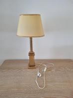 Decoratieve tafellamp goudkleurig, Ophalen of Verzenden, Gebruikt, Metaal, 50 tot 75 cm