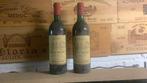 Lot de 2 Château Mouquet Saint émilion grand cru 1989, Collections, Vins, Comme neuf, France, Vin rouge