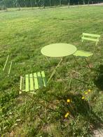 picknicktafel en stoeltjes, Ophalen, Gebruikt