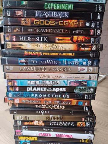 Mix van Films (44 dvd's uit verschillende genres) beschikbaar voor biedingen