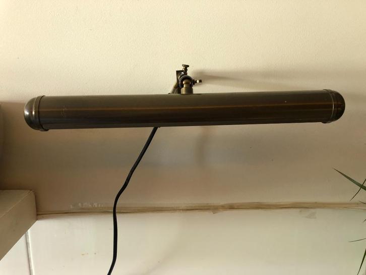 Schilderij Lampje , lang model, Antiek en Kunst, Antiek | Verlichting, Ophalen of Verzenden