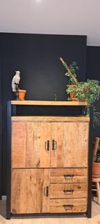 barkast nieuwstaat, Huis en Inrichting, Ophalen, 100 tot 150 cm, Zo goed als nieuw, Modern