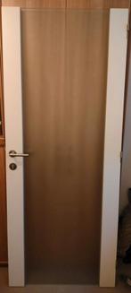 Glazen deur (melkglas), Doe-het-zelf en Bouw, Ophalen, Gebruikt, 80 tot 100 cm, Binnendeur