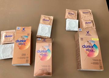 Durex Condooms Nude Classic en XL 30stuks in totaal beschikbaar voor biedingen