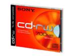 sony - cd-rw 700 mb 80min - Lot de deux CD NEUFS