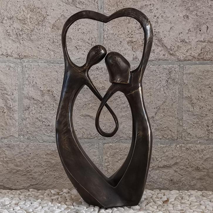 Beeld: In Love - Hart - Liefde - Rolstoeldansen enz. (nieuw), Maison & Meubles, Accessoires pour la Maison | Autre