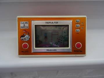  Tropical Fish Nintendo-spel- en horlogesysteem  beschikbaar voor biedingen