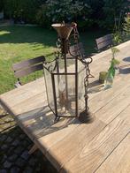 Antieke luster, Huis en Inrichting, Lampen | Kroonluchters, Ophalen, Gebruikt, Glas