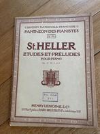 Muziekboek: St.Heller voor piano, Muziek en Instrumenten, Bladmuziek, Ophalen of Verzenden, Gebruikt, Klassiek, Piano