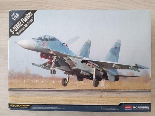 Academy 1/48 SU-30M2 Flanker, Hobby & Loisirs créatifs, Modélisme | Avions & Hélicoptères, Comme neuf, Avion, Plus grand que 1:72