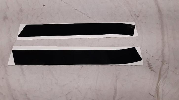 motorkapstrepen - ZWART - bonnet stripes - Klassieke Mini, Auto-onderdelen, Carrosserie, Motorkap, Mini, Rover, Austin, Voor, Nieuw