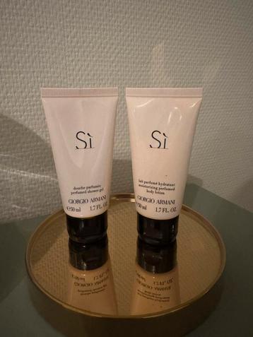 Giorgio Armani SI shower gel / body lotion beschikbaar voor biedingen