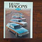 CHEVROLET  1980  WAGONS, Boeken, Auto's | Folders en Tijdschriften, Ophalen of Verzenden, Nieuw, Chevrolet