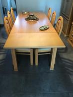 Meubels, Huis en Inrichting, Tafels | Eettafels, Ophalen, Gebruikt, Vijf personen of meer, Rechthoekig