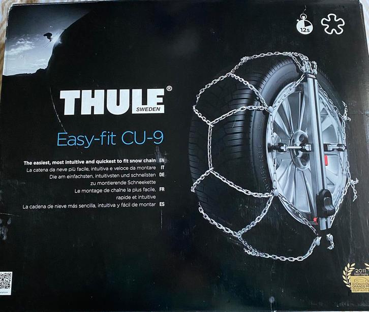 Sneeuwketting THULE easy-fit NIEUW met autom.  spansysysteem, Auto diversen, Sneeuwkettingen, Nieuw, Ophalen