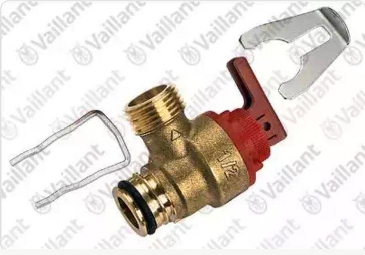 Bulex/Vaillant soupape de sécurité 3 Bar, Laiton 100% neuve, Collections, Collections Autre, Neuf, Enlèvement ou Envoi