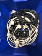Kabel snoeren met stekkers, Doe-het-zelf en Bouw, Elektriciteit en Kabels, Ophalen of Verzenden
