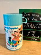 Thermos Aladdin vintage années 70 mickey walt disney world t, Ophalen of Verzenden, Mickey Mouse, Zo goed als nieuw, Overige typen