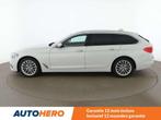 BMW 5 Serie 520 520d xDrive Luxury Line (bj 2017, automaat), Auto's, BMW, Automaat, USB, Wit, Leder